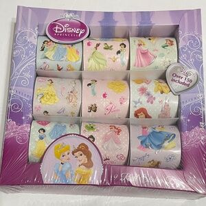 Disney Princess, 9 Sticker Rolls, Over 150 Included,New